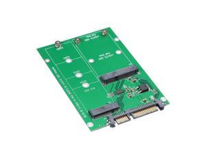 M.2 NGFF to SATA Adapter Card MSATA SSD to SATA III Converter Support 2230 2242 2260 2280