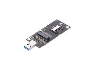 NGFF M.2 Key B to USB 3.0 Adapter Converter Card Board Desktop PC Add on Card with SIM Card Slot NGFF M.2 Key B to USB 3.0 Adapter Converter Card Board Desktop PC Add on Card with SIM Card Slot