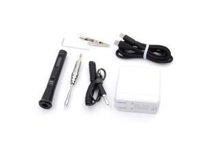 30W TS80P Intelligent Electric Soldering Iron PD2.0 QC3.0 Power Supply Mini Electric Soldering Station Portable Soldering Iron 100-400 Degrees Celsius Temperature Range 30W TS80P Intelligent Electric Soldering Iron PD2.0 QC3.0 Power Supply Mini Electric Soldering Station Portable Soldering Iron 100-400 Degrees Celsius Temperature Range