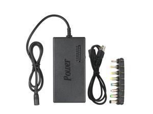 96W Universal Laptop Power Charger Adapter 8Pcs 12V to 24V Adjustable Portable Charger US Plug