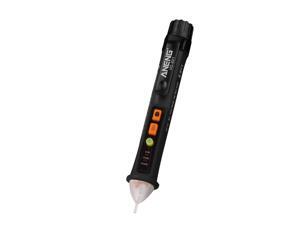 ANENG AC 12V-1000V Non-Contact Digital Voltage Tester Volt Detector Pen Adjustable Range Siren Light Alarm Multimeter Outlet Tester Circuit Breaker Finder ANENG AC 12V-1000V Non-Contact Digital Voltage Tester Volt Detector Pen Adjustable Range Siren Light Alarm Multimeter Outlet Tester Circuit Breaker Finder