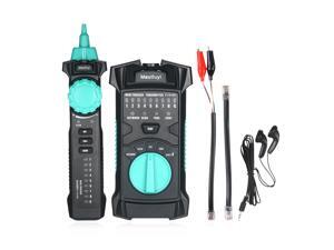 FUYI FY8169 Multifunction Wire Tracker Network Line Finder RJ11 RJ45 Cable Tester Cable Line Checker Telephone Line Tester Continuity Checking with Flashlight for Network Maintenance FUYI FY8169 Multifunction Wire Tracker Network Line Finder RJ11 RJ45 Cable Tester Cable Line Checker Telephone Line Tester Continuity Checking with Flashlight for Network Maintenance