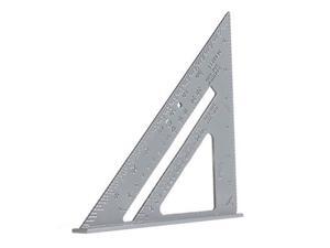 6.5in Aluminum Alloy Triangle Rulers Protractor Miter Framing Measurement Ruler For Carpenter 6.5in Aluminum Alloy Triangle Rulers Protractor Miter Framing Measurement Ruler For Carpenter