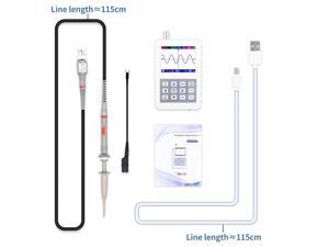 KKmoon 2031H Digital Oscilloscope Handheld Oscilloscope Mini Palm Size Oscilloscope with 30M Bandwidth 200MS/s Sampling Rate with P6100 Oscilloscope Probe KKmoon 2031H Digital Oscilloscope Handheld Oscilloscope Mini Palm Size Oscilloscope with 30M Bandwidth 200MS/s Sampling Rate with P6100 Oscilloscope Probe