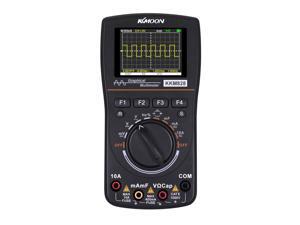 KKmoon kkm828 High Definition Intelligent Graphical Digital Oscilloscope Multimeter 2 in 1 with 2.4 Inches Color Screen 1MHz Bandwidth 2.5Msps Sampling Rate for DIY and Electronic Test KKmoon kkm828 High Definition Intelligent Graphical Digital Oscilloscope Multimeter 2 in 1 with 2.4 Inches Color Screen 1MHz Bandwidth 2.5Msps Sampling Rate for DIY and Electronic Test
