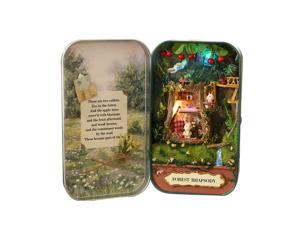 Funny Wooden Puzzle Box Theater DIY Miniature Dollhouse Model Home Decoration Kids Toy Gift Funny Wooden Puzzle Box Theater DIY Miniature Dollhouse Model Home Decoration Kids Toy Gift
