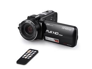 Andoer HDV-Z82 1080P Full HD 24MP Digital Video Camera Camcorder 10X Optical Zoom with 3" LCD Touchscreen Remote Control LED Light Support External Mic Anti-shake Face Detect Andoer HDV-Z82 1080P Full HD 24MP Digital Video Camera Camcorder 10X Optical Zoom with 3" LCD Touchscreen Remote Control LED Light Support External Mic Anti-shake Face Detect