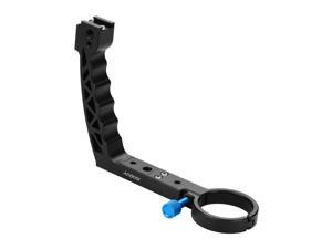 Andoer Gimbal Stabilizer Handle Hand Grip Extension Rod Holder Aluminum Alloy Compatible with DJI Ronin S