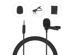 Omni-directional Electret Condenser Lavalier Microphone with 3.5mm TRRS 3m Cable Omni-directional Electret Condenser Lavalier Microphone with 3.5mm TRRS 3m Cable