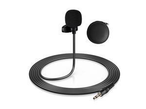 Mini Clip-on Lapel Lavalier Condenser Microphone with 3-Pin 3.5mm Plug 3 Meters Cable for Live Stream/Recording/Interview Compatible with Desktop Computer/Camera/Video Camera/Sound Card Mini Clip-on Lapel Lavalier Condenser Microphone with 3-Pin 3.5mm Plug 3 Meters Cable for Live Stream/Recording/Interview Compatible with Desktop Computer/Camera/Video Camera/Sound Card