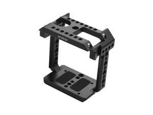 Andoer Metal Aluminum Camera Fitting Cage Compatible with Z CAM E2 with Cold Shoe Mount 1/4 Screw Shooting Accessories Andoer Metal Aluminum Camera Fitting Cage Compatible with Z CAM E2 with Cold Shoe Mount 1/4 Screw Shooting Accessories