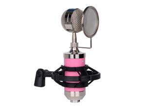 Recording Mic Cardioid Condenser Microphone Kit with Plastic Shock Mount Pop Filter Low Noise High Sensitive Microphone for Vocal Live Streaming Singing Broadcasting Musical Instrumentcondenser Recording Mic Cardioid Condenser Microphone Kit with Plastic Shock Mount Pop Filter Low Noise High Sensitive Microphone for Vocal Live Streaming Singing Broadcasting Musical Instrumentcondenser