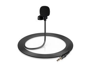 Mini Clip-on Lapel Lavalier Condenser Microphone with 3-Pin 3.5mm Plug 3 Meters Cable for Live Stream/Recording/Interview Compatible with Desktop Computer/Camera/Video Camera/Sound Card Mini Clip-on Lapel Lavalier Condenser Microphone with 3-Pin 3.5mm Plug 3 Meters Cable for Live Stream/Recording/Interview Compatible with Desktop Computer/Camera/Video Camera/Sound Card