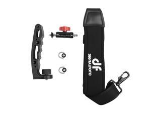 Gimbal Stabilizer Versatile Handle Hand Grip Extension Rod Holder Aluminum Alloy with Mini Magic Arm Strap Compatible with Zhiyun Weebill S Gimbal Stabilizer Versatile Handle Hand Grip Extension Rod Holder Aluminum Alloy with Mini Magic Arm Strap Compatible with Zhiyun Weebill S