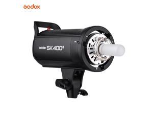 Godox SK400II Professional Compact 400Ws Studio Flash Strobe Light Built-in Godox 2.4G Wireless X System GN65 5600K with 150W Modeling Lamp for E-commerce Product Portrait Lifestyle Photography