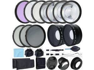 Professional Lens and Filter Bundle Complete DSLR/SLR Compact Camera Accessory Kit Photography Accessories 58mm Professional Lens and Filter Bundle Complete DSLR/SLR Compact Camera Accessory Kit Photography Accessories 58mm
