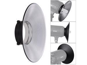 120 Degree Wide-angle Photography Flash Reflector Bowens Mount Diffuser Dish Aluminium Alloy Shooting Accessories 120 Degree Wide-angle Photography Flash Reflector Bowens Mount Diffuser Dish Aluminium Alloy Shooting Accessories