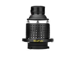 NiceFoto SN-29 Flash Concentrator Conical Snoot Video Light Art Styling Snoot with YONGNUO YN50mm F1.8 Lens Bowens Mount Photographic Equipment Accessories NiceFoto SN-29 Flash Concentrator Conical Snoot Video Light Art Styling Snoot with YONGNUO YN50mm F1.8 Lens Bowens Mount Photographic Equipment Accessories