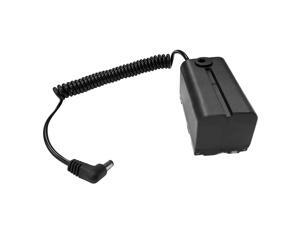 NP-F750 Dummy Battery DC Coupler Connector Spring Cable Battery Replacement for Monitor External Power Supply Compatible with ATOMOS Viltrox Aitus Monitor NP-F750 Dummy Battery DC Coupler Connector Spring Cable Battery Replacement for Monitor External Power Supply Compatible with ATOMOS Viltrox Aitus Monitor
