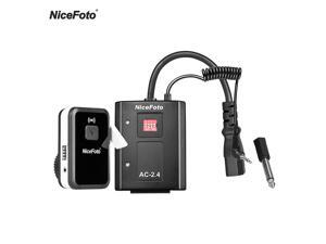 NiceFoTo Wireless Transmitter Receiver Flash Trigger with 6.35mm Adapter Compatible with Canon Nikon NiceFoTo Wireless Transmitter Receiver Flash Trigger with 6.35mm Adapter Compatible with Canon Nikon