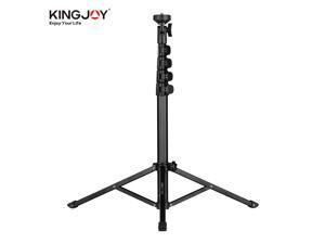 Kingjoy FL019 Multi-functional Photography Video Tripod Mobile Live Video Broadcasting Bracket Aluminum Alloy Material 1/4 Inch Screw Mount for Camera Smartphone Video Light Max. Load 5kg Kingjoy FL019 Multi-functional Photography Video Tripod Mobile Live Video Broadcasting Bracket Aluminum Alloy Material 1/4 Inch Screw Mount for Camera Smartphone Video Light Max. Load 5kg