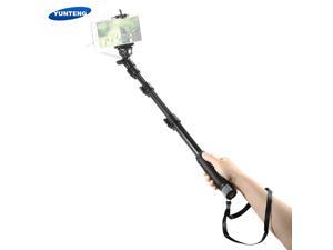YUNTENG YT-1188 Wired Extendable Selfie Stick Pole Monopod Self-Timer Rod 1/4 Inch Screw 38cm-128cm Adjustable Length with Phone Holder YUNTENG YT-1188 Wired Extendable Selfie Stick Pole Monopod Self-Timer Rod 1/4 Inch Screw 38cm-128cm Adjustable Length with Phone Holder
