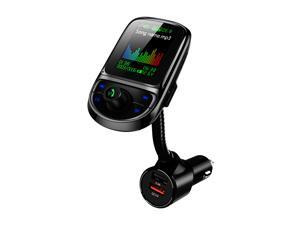 Car FM Transmitter Multifunctional MP3 Player with Dual USB Charging Port 1.8 Inch TFT Color Display Wireless BT Car FM Transmitter Multifunctional MP3 Player with Dual USB Charging Port 1.8 Inch TFT Color Display Wireless BT