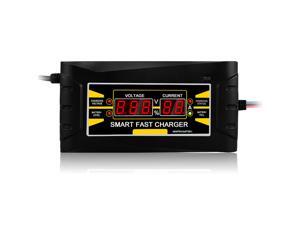 Full Automatic Car Battery Charger 150V/250V To 12V 6A 10ASmart Fast Power Charging For Wet Dry Lead Acid Digital LCD Display EU Plug Full Automatic Car Battery Charger 150V/250V To 12V 6A 10ASmart Fast Power Charging For Wet Dry Lead Acid Digital LCD Display EU Plug