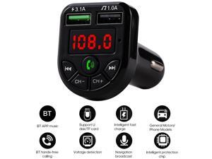 BTE5 Car MP3 Player BT Car FM Modulator Dual USB Charging-Port for 12-24V General Vehicle BTE5 Car MP3 Player BT Car FM Modulator Dual USB Charging-Port for 12-24V General Vehicle