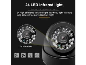 Security Camera 24LED IR AHD Camera Night Vision Audio HD 720P 1080P 1.0MP 2.0MP CCTV Surveillance Dome Camera with IR-Cut Black Security Camera 24LED IR AHD Camera Night Vision Audio HD 720P 1080P 1.0MP 2.0MP CCTV Surveillance Dome Camera with IR-Cut Black