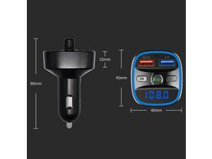 T25S Car MP3 Player Multi-function BT5.0 Dual USB Chargers Support Hands-free TF Card U Disk Music Play T25S Car MP3 Player Multi-function BT5.0 Dual USB Chargers Support Hands-free TF Card U Disk Music Play