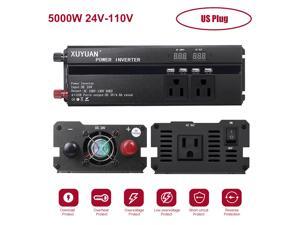 Car Inverter 3000W 4000W 5000W 12V/24V 110/220V DC to AC Power Inverter Dual Led Display Modified Sine Wave Power Voltage Transformer Converter Car Inverter 3000W 4000W 5000W 12V/24V 110/220V DC to AC Power Inverter Dual Led Display Modified Sine Wave Power Voltage Transformer Converter