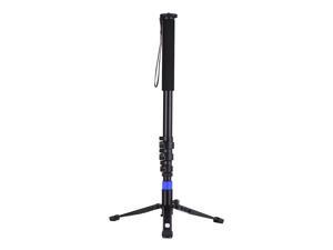 Aluminum Alloy Flip Lock Monopod with Unipod Holder 1/4 3/8 Inch Screw Mounts for DSLR ILDC Camera Camcorder DV 4-Sections Up to 67 Inch Max. Load Capacity 5kg Aluminum Alloy Flip Lock Monopod with Unipod Holder 1/4 3/8 Inch Screw Mounts for DSLR ILDC Camera Camcorder DV 4-Sections Up to 67 Inch Max. Load Capacity 5kg