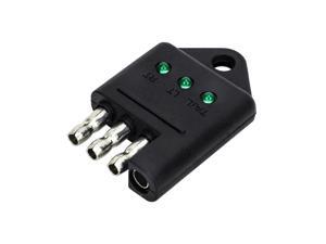 4 Way Trailer Tester Connector Trailer Bedrading Wiring Tester Trailer Circuit Tester Auto Accessoires 4 Way Trailer Tester Connector Trailer Bedrading Wiring Tester Trailer Circuit Tester Auto Accessoires
