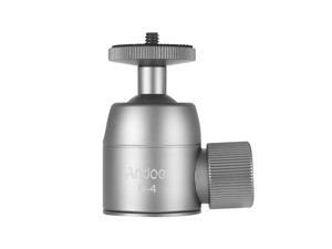 Andoer D-4 Mini Tripod Ball Head Aluminium Alloy Tripod Mount Ballhead with 1/4inch Srew 3/8inch Screw Hole 360° Rotating Panorama for Smartphones Cameras DSLR Max. Load 5kg Andoer D-4 Mini Tripod Ball Head Aluminium Alloy Tripod Mount Ballhead with 1/4inch Srew 3/8inch Screw Hole 360° Rotating Panorama for Smartphones Cameras DSLR Max. Load 5kg