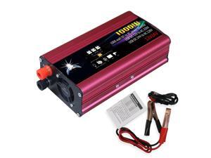 Car Power Inverter LED Indicator Power Converter Intelligent Cooling Universal Modified Sine Wave 1000W DC 12V/24V to 220V AC Car Power Inverter LED Indicator Power Converter Intelligent Cooling Universal Modified Sine Wave 1000W DC 12V/24V to 220V AC