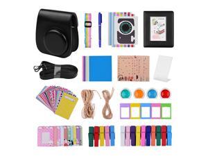12-in-1 Instant Camera Accessories Bundle Kit Compatible with Fujifilm Instax Mini 11 Including Camera Bag/Camera Strap/Photo Album/Photo Clips/Photo Frame/Hanging String/Stickers/Pen/Filters 12-in-1 Instant Camera Accessories Bundle Kit Compatible with Fujifilm Instax Mini 11 Including Camera Bag/Camera Strap/Photo Album/Photo Clips/Photo Frame/Hanging String/Stickers/Pen/Filters