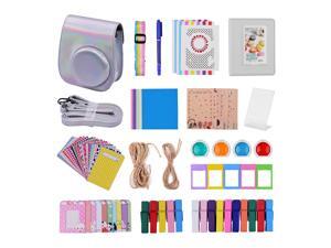 12-in-1 Instant Camera Accessories Bundle Kit Compatible with Fujifilm Instax Mini 11 Including Camera Bag/Camera Strap/Photo Album/Photo Clips/Photo Frame/Hanging String/Stickers/Pen/Filters 12-in-1 Instant Camera Accessories Bundle Kit Compatible with Fujifilm Instax Mini 11 Including Camera Bag/Camera Strap/Photo Album/Photo Clips/Photo Frame/Hanging String/Stickers/Pen/Filters
