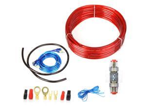 1500W Car Audio Wire Wiring Amplifier Subwoofer Speaker Installation Kit 8GA Power Cable 60 AMP Fuse Holder 1500W Car Audio Wire Wiring Amplifier Subwoofer Speaker Installation Kit 8GA Power Cable 60 AMP Fuse Holder