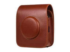 Portable PU Leather Camera Case Bag with Shoulder Strap Compatible with Fujifilm Fuji Instax SQ20 Instant Camera Portable PU Leather Camera Case Bag with Shoulder Strap Compatible with Fujifilm Fuji Instax SQ20 Instant Camera