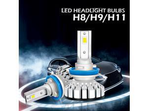LED Headlights Lamps All-in-One Conversion Light Kit H11 H8 H9 HB2 9003 6000K 8000LM for Car Trunk SUV LED Headlights Lamps All-in-One Conversion Light Kit H11 H8 H9 HB2 9003 6000K 8000LM for Car Trunk SUV