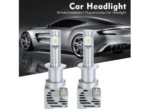2Pcs Car LED Headlight Bulbs LED Driving Lamp All-in-one Conversion Kit H1 55W 3800LM 9V-32V 2Pcs Car LED Headlight Bulbs LED Driving Lamp All-in-one Conversion Kit H1 55W 3800LM 9V-32V