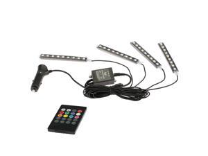 Wireless Remote Music / Voice Control Interior Atmosphere Light Bar Car Floor Dash LED Decoration Lamp Kit 12V Wireless Remote Music / Voice Control Interior Atmosphere Light Bar Car Floor Dash LED Decoration Lamp Kit 12V