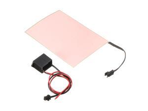 A6 EL Panel Electroluminescent Cuttable Light Sheet Neon Sheet with 12V Actuator A6 EL Panel Electroluminescent Cuttable Light Sheet Neon Sheet with 12V Actuator