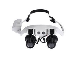 Professional Magnifying Glasses Magnifier Glasses with LED Light Headband Magnifier with 4 Pair Replaceable Lenses for Eyelash Extension Loupe Professional Magnifying Glasses Magnifier Glasses with LED Light Headband Magnifier with 4 Pair Replaceable Lenses for Eyelash Extension Loupe