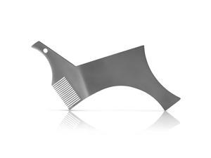 Beard Shaper Stencil Stainless Steel Beard Shaping Guide & Styling Tool for Perfect Line up & Edging Works with Beard Trimmer or Razor for Beard & Facial Hair Beard Shaper Stencil Stainless Steel Beard Shaping Guide & Styling Tool for Perfect Line up & Edging Works with Beard Trimmer or Razor for Beard & Facial Hair