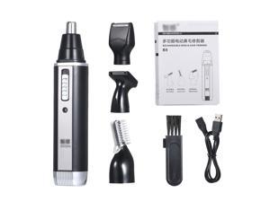 4 in 1 Electric Nose Hair Trimmer Men Rechargeable Nose Hair Eyebrow Sideburn Beard Shaver Hair Cliper 4 in 1 Electric Nose Hair Trimmer Men Rechargeable Nose Hair Eyebrow Sideburn Beard Shaver Hair Cliper