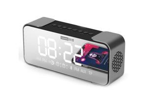 Lenovo L022 BT Speaker Radio Alarm Clock Radio Digital Alarm Clock DIY Ringtone One-Click Snooze BT Call Speaker FM Radio Dual Alarms AUX-in TF Card Input Large Display for Bedrooms Lenovo L022 BT Speaker Radio Alarm Clock Radio Digital Alarm Clock DIY Ringtone One-Click Snooze BT Call Speaker FM Radio Dual Alarms AUX-in TF Card Input Large Display for Bedrooms