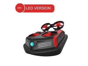 Mirarobot Domain S200 Mini Drone Remote Control Boats Car 3-in-1 Sea-Land-Air Mode Switchable Waterproof Hovercraft Toy RC Quadcopter One Button Flip Over Low-Pressure Alarm Mirarobot Domain S200 Mini Drone Remote Control Boats Car 3-in-1 Sea-Land-Air Mode Switchable Waterproof Hovercraft Toy RC Quadcopter One Button Flip Over Low-Pressure Alarm