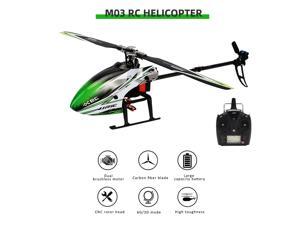 JJRC M03 RC Helicopter RTF 2.4G 6CH Brushless Aileronless Aircraft 3D 6G Stunt Helicopter Remote Control Helicopter for Adult JJRC M03 RC Helicopter RTF 2.4G 6CH Brushless Aileronless Aircraft 3D 6G Stunt Helicopter Remote Control Helicopter for Adult